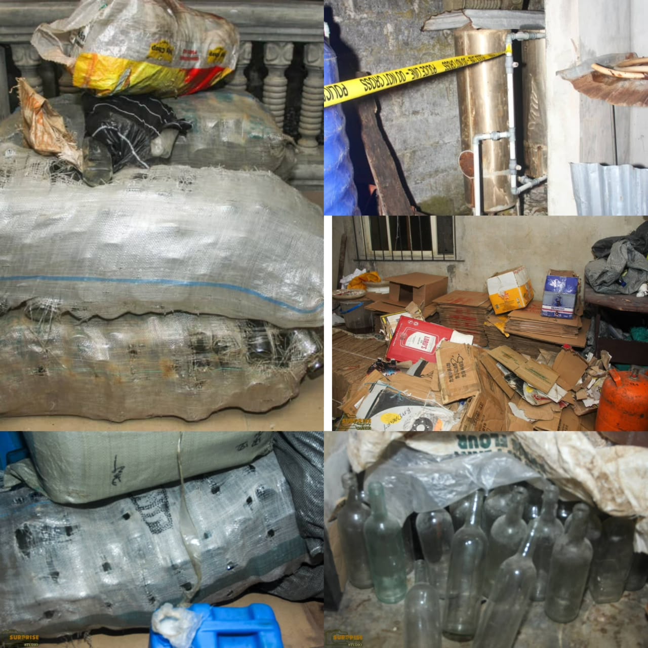 48-year-old man arrested as Lagos police uncover fake alcohol factory in Badagry